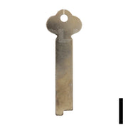 Uncut Key Blank | Miscellaneous | 1309 Flat Steel-Bit-Tubular-Key Ilco