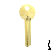 Uncut Key Blank | Mosler | 1115A Flat Steel-Bit-Tubular-Key Ilco