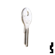 Uncut Key Blank | Pollak | 1657 Flat Steel-Bit-Tubular-Key Ilco