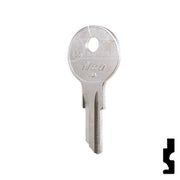 Uncut Key Blank | Pollak | 1657 Flat Steel-Bit-Tubular-Key Ilco