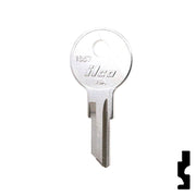 Uncut Key Blank | Pollak | 1657 Flat Steel-Bit-Tubular-Key Ilco