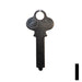 Uncut Key Blank | Slaymaker | 1418 Flat Steel-Bit-Tubular-Key Ilco