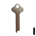 Uncut Key Blank | Yale | 1215B Flat Steel-Bit-Tubular-Key Ilco