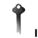 Uncut Key Blank | Yale | 1215B Flat Steel-Bit-Tubular-Key Ilco