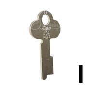 Uncut Key Blank | Yale | 1427 Flat Steel-Bit-Tubular-Key Ilco