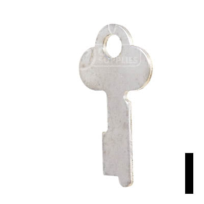 Uncut Key Blank | Yale | 1427 Flat Steel-Bit-Tubular-Key Ilco