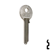 Uncut Key Blank | Yale | UL054 Flat Steel-Bit-Tubular-Key Ilco