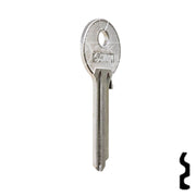 Uncut Key Blank | Yale | UL054 Flat Steel-Bit-Tubular-Key Ilco