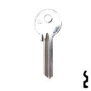 Uncut Key Blank | Yale | UL054 Flat Steel-Bit-Tubular-Key Ilco