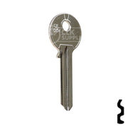 Uncut Key Blank | Yale | UL054 Flat Steel-Bit-Tubular-Key Ilco