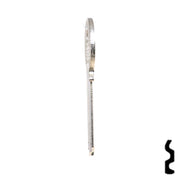 Uncut Key Blank | Yale | UL054 Flat Steel-Bit-Tubular-Key Ilco