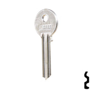Uncut Key Blank | Yale | UL054 Flat Steel-Bit-Tubular-Key Ilco