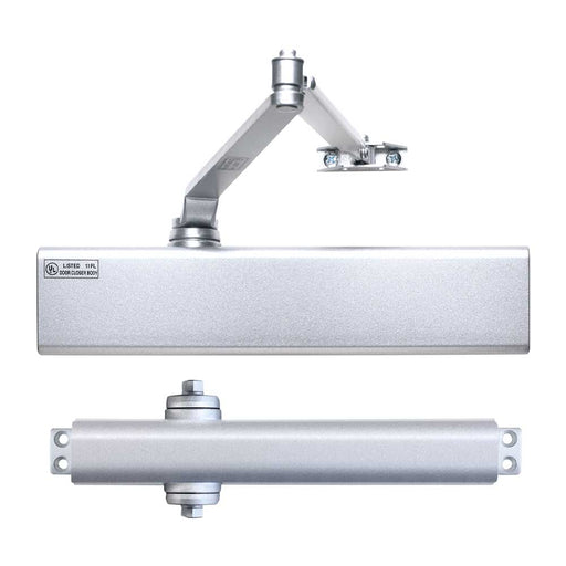 Tell Pro 800 Series Grade 1 Heavy Duty Door Closer - Adjustable 1-6, Full Cover - ALUM Finish Grade 1 Door Closer Tell Mfg.