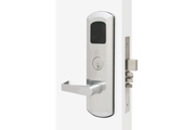 TownSteel E-Kontos 1B 5000 Series Grade 1 Mortise Lockset Push Button Electronic RF(WIFI) -Satin Chrome Grade 1 Electronic Lock TownSteel