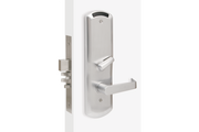 TownSteel E-Kontos 1B 5000 Series Grade 1 Mortise Lockset Push Button Electronic RF(WIFI) -Satin Chrome Grade 1 Electronic Lock TownSteel