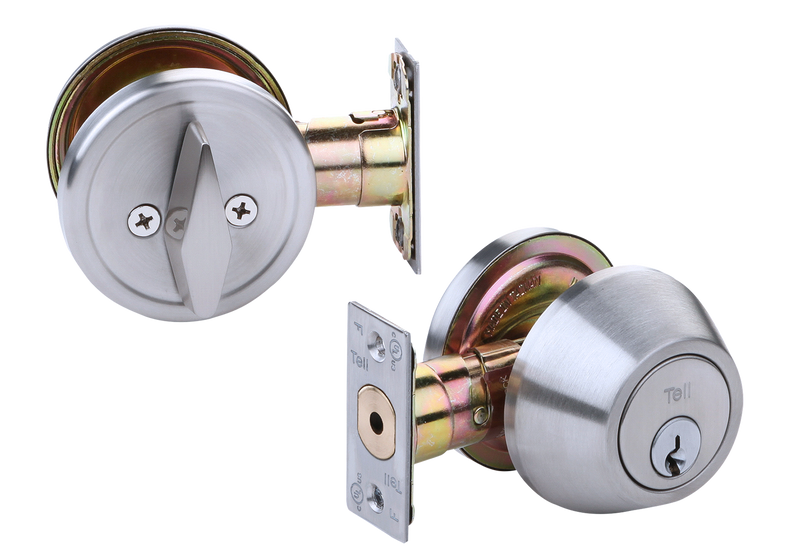 Tell Pro DB2000 Series Grade 2 Single Cylinder Deadbolt - US32D Finish Grade 2 Deadbolt Tell Mfg.