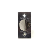 2 3/4" backset gate latch for DOUBLE Cylinder Deadbolts 26D Grade 2 Latch Cal-Royal