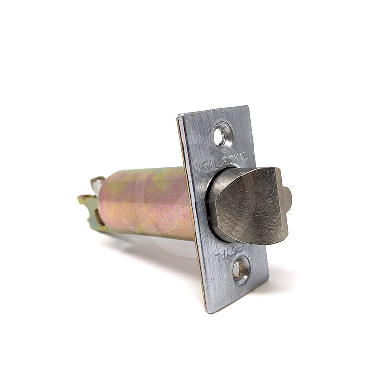 2 3/4" backset gate latch for SINGLE Cylinder Deadbolts 26D Grade 2 Latch Cal-Royal