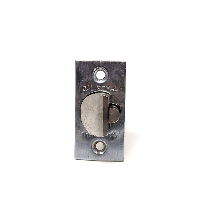 2 3/4" backset gate latch for SINGLE Cylinder Deadbolts 26D Grade 2 Latch Cal-Royal
