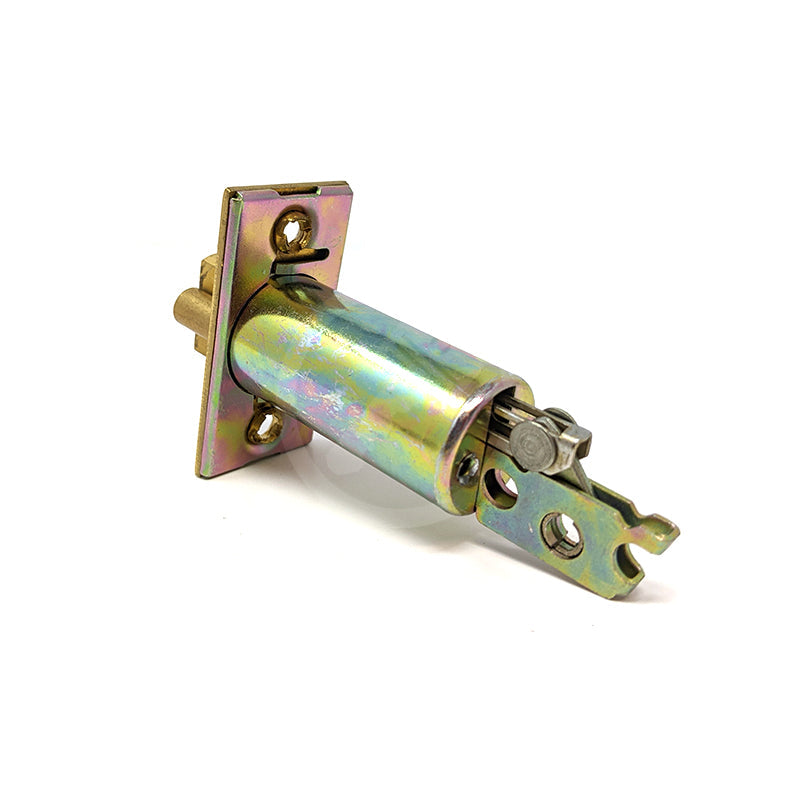 2 3/4" backset gate latch for SINGLE Cylinder Deadbolts US3 Grade 2 Latch Cal-Royal
