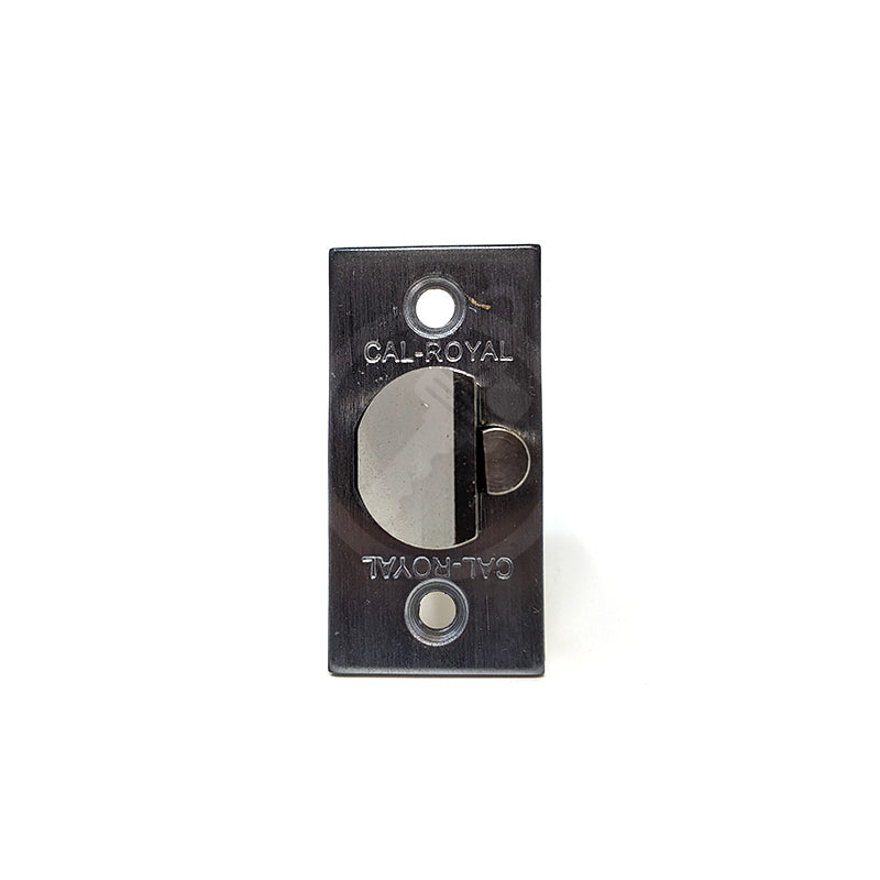 2 3/8" backset gate latch for DOUBLE Cylinder Deadbolts 26D Grade 2 Latch Cal-Royal