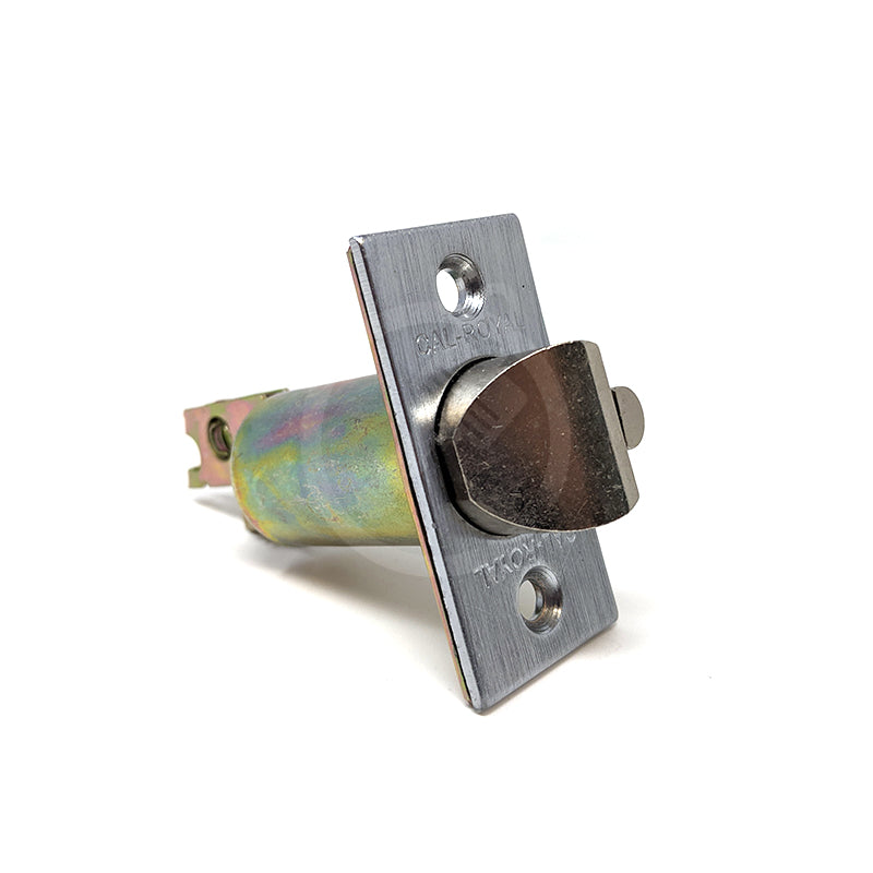 2 3/8" backset gate latch for SINGLE Cylinder Deadbolts 26D Grade 2 Latch Cal-Royal