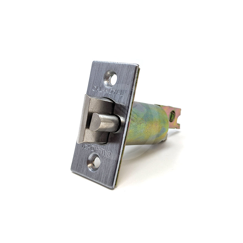2 3/8" backset gate latch for SINGLE Cylinder Deadbolts 26D Grade 2 Latch Cal-Royal