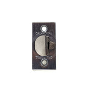 2 3/8" backset gate latch for SINGLE Cylinder Deadbolts 26D Grade 2 Latch Cal-Royal