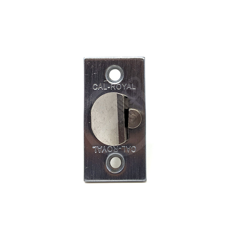 2 3/8" backset gate latch for SINGLE Cylinder Deadbolts 26D Grade 2 Latch Cal-Royal