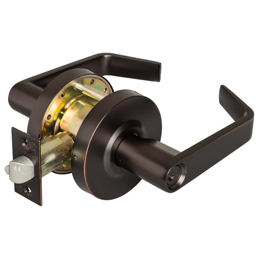 Tell Pro Grade 2 Classroom Lever Lock - US10B Finish Grade 2 Lever Tell Mfg.