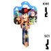 Happy Keys- Toy Story Key (Choose Keyway) Howard Keys