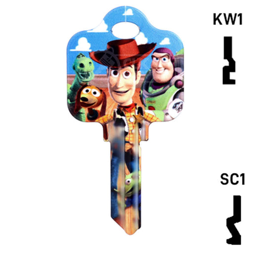 Happy Keys- Toy Story Key (Choose Keyway) Howard Keys