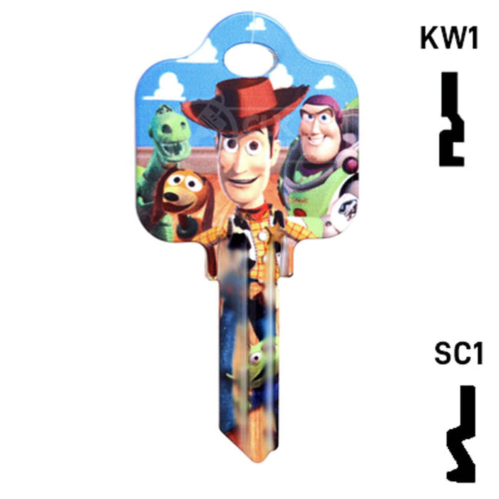 Happy Keys- Toy Story Key (Choose Keyway) Howard Keys