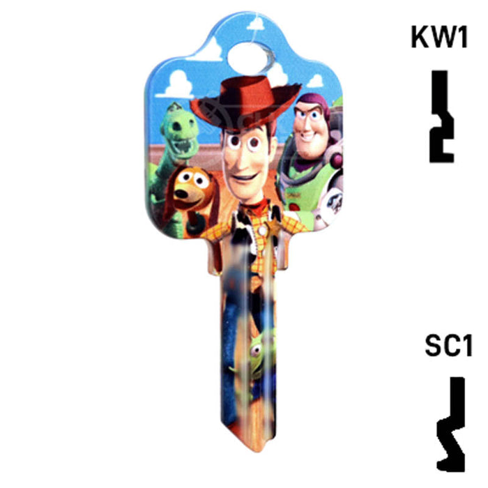 Happy Keys- Toy Story Key (Choose Keyway) Howard Keys