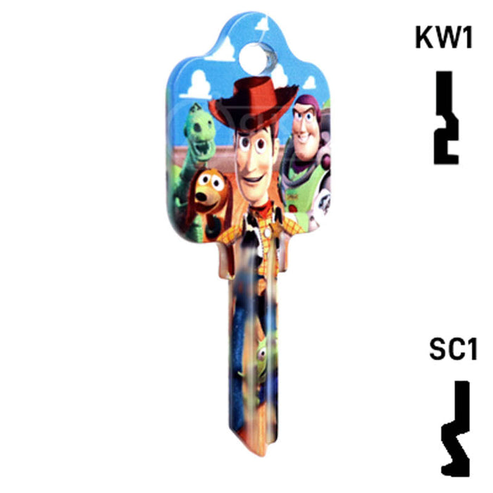 Happy Keys- Toy Story Key (Choose Keyway) Howard Keys