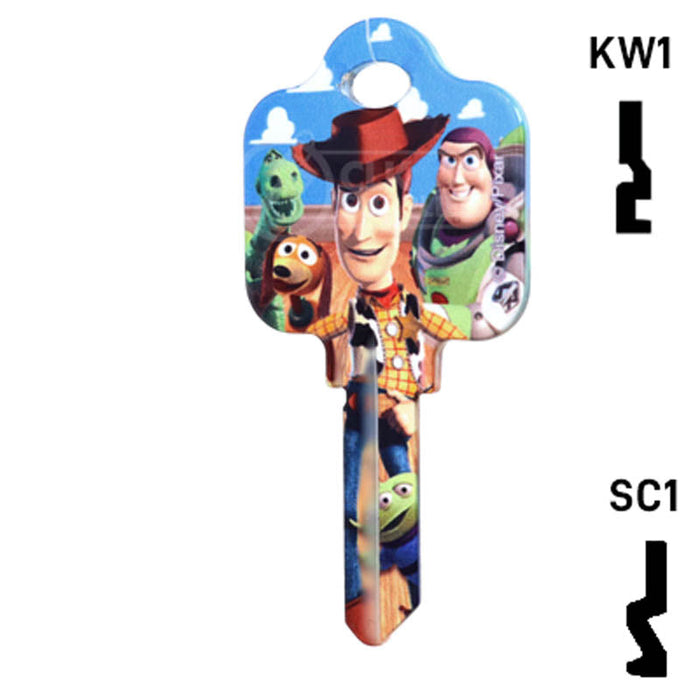 Happy Keys- Toy Story Key (Choose Keyway) Howard Keys