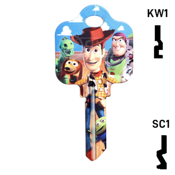 Happy Keys- Toy Story Key (Choose Keyway) Howard Keys