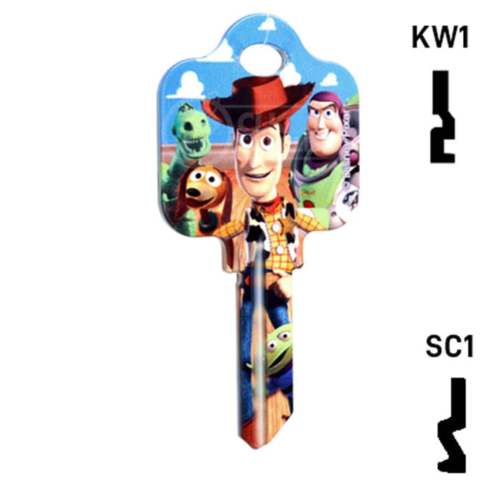 Happy Keys- Toy Story Key (Choose Keyway) Howard Keys