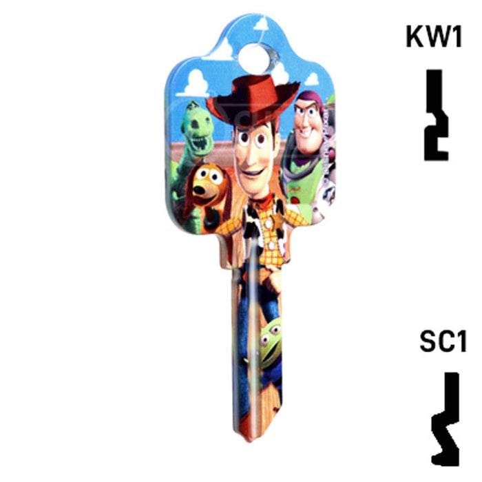 Happy Keys- Toy Story Key (Choose Keyway) Howard Keys