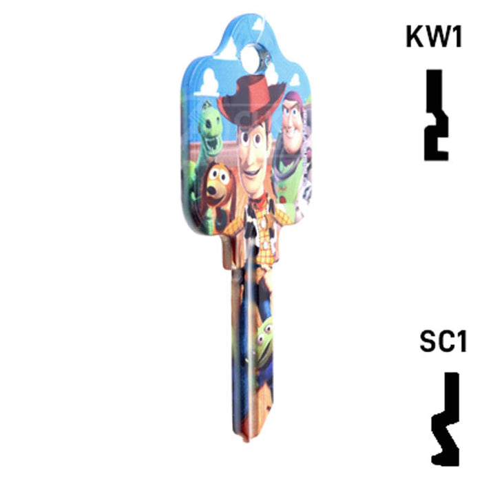 Happy Keys- Toy Story Key (Choose Keyway) Howard Keys