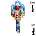 Happy Keys- Toy Story Key (Choose Keyway) Howard Keys