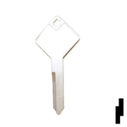 1660, 322861 Truck Cover Key Blank Hitch-Tool Box-Utility Key Ilco