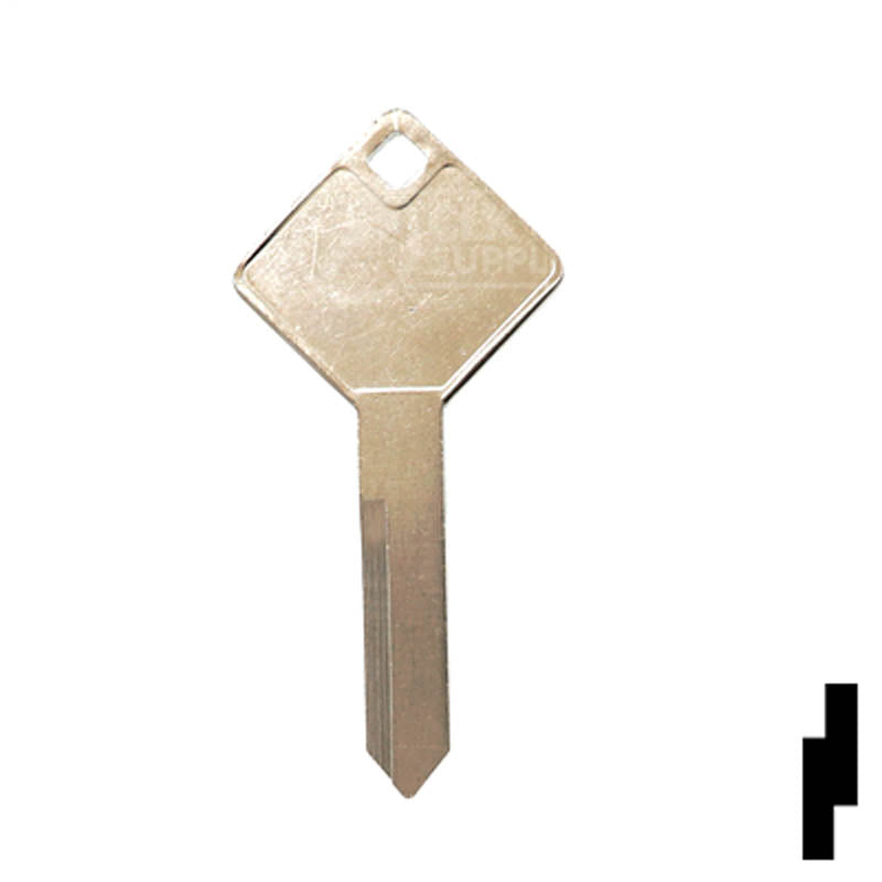 1660, 322861 Truck Cover Key Blank Hitch-Tool Box-Utility Key Ilco
