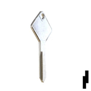 1660, 322861 Truck Cover Key Blank Hitch-Tool Box-Utility Key Ilco