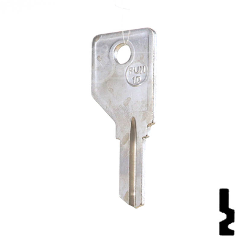 1866-10 Pundra Key Hitch-Tool Box-Utility Key JMA USA
