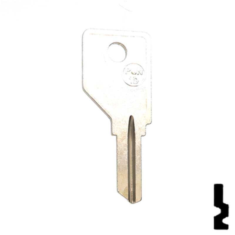 1866-10 Pundra Key Hitch-Tool Box-Utility Key JMA USA
