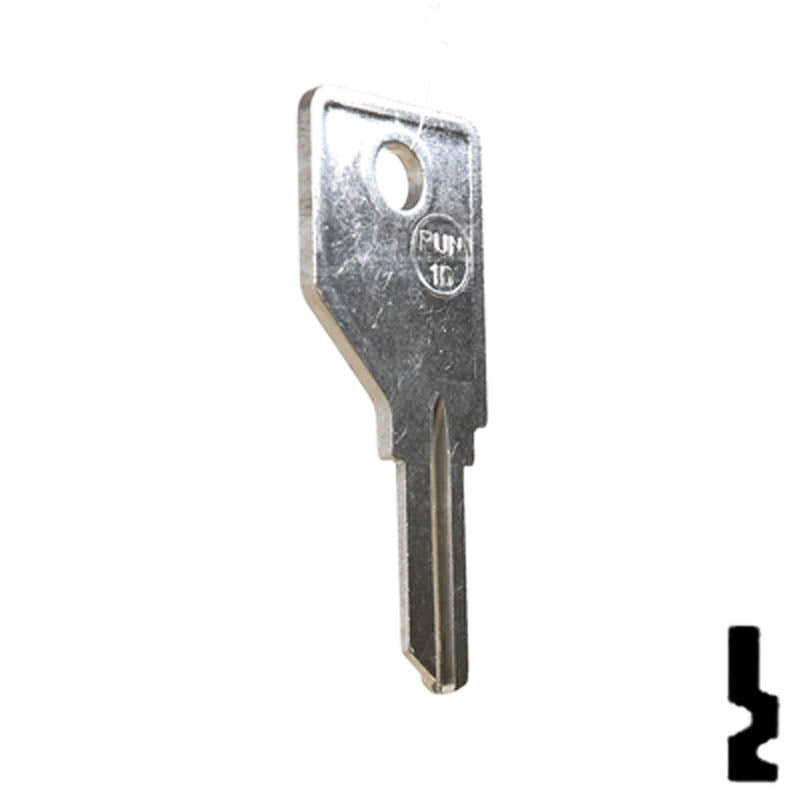 1866-10 Pundra Key Hitch-Tool Box-Utility Key JMA USA