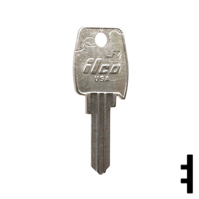 Ilco Key Blank LF7 Hitch-Tool Box-Utility Key Ilco