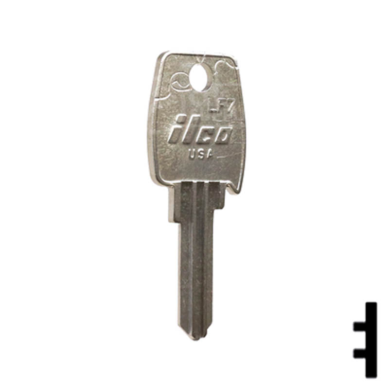 Ilco Key Blank LF7 Hitch-Tool Box-Utility Key Ilco