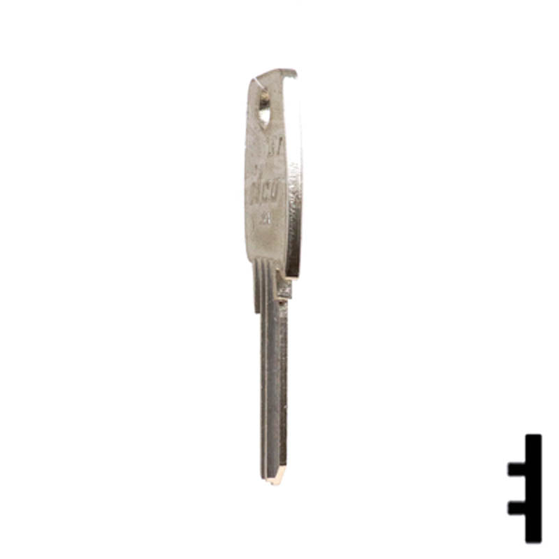 Ilco Key Blank LF7 Hitch-Tool Box-Utility Key Ilco